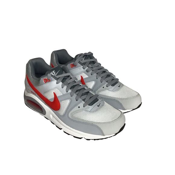 Nike Mens Sneakers Air Max Command Sz. 11 Cool grey/ University Red NWOT No box - Picture 1 of 9